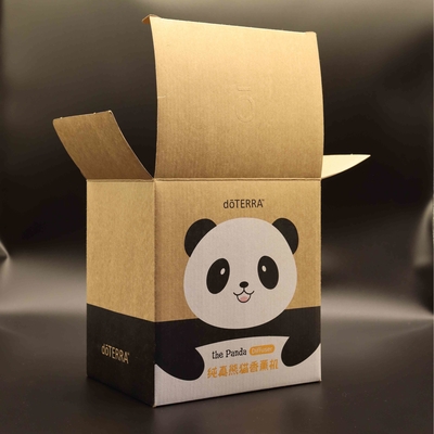 Lámina mate de la caja de envío del anuncio publicitario acanalado de Eco Friendly Recyable Kraft