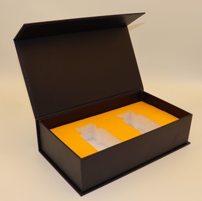 Caja de regalo magnética rígida plegable y empaquetado para el caramelo, el greyboard material y el papel revestido